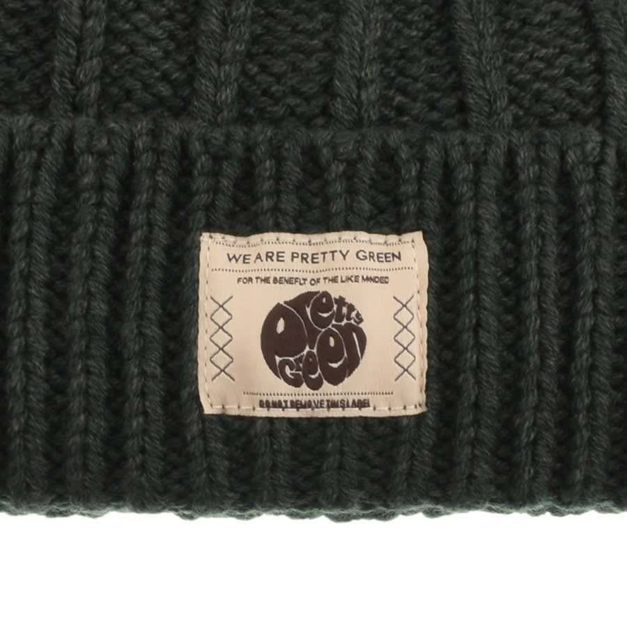 Alternative Image for ProductPretty Green Weller Beanie Hat Green3